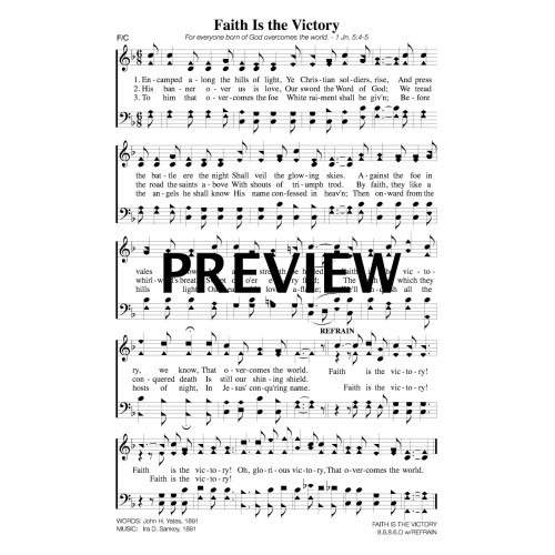 PDF Song Sheet Music